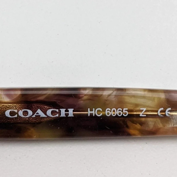 🕶️Coach HC6065 5287 Eyeglasses 49/17 135 /KAI551🕶️ - Picture 4 of 6